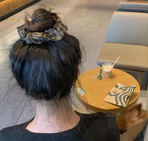 レターデザイナーヘアラバーバンド弾性ヘアロープポニーテールホルダーヘッドウェアアクセサリーレトロジュエリー8535321