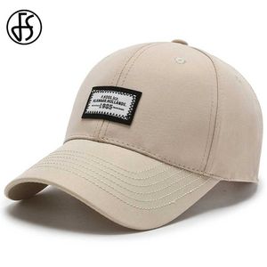 Boll Caps FS 2023 Märke Beige Women Baseball Cap Autumn Casual Street Hip Hop Caps For Men Patch Curved Brim Trucker Hat Casquette Homme Y240507