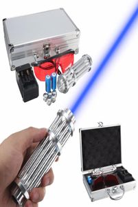 Power Blue Light Laser Pointer Регулируемая фокусная точка видимого качества луча Лазерный