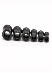 Tappi per le orecchie in legno vuoto Western Black Tunnels alla moda Expander Body Piercing Gioielli per uomini e donne6729878