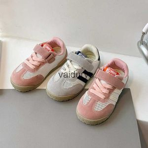 Sneakers Childrens Sports Shoes 2024 Spring and Autumn New Girls Breattable Forrest Gump Boys Moral Training Baby Trend H240507