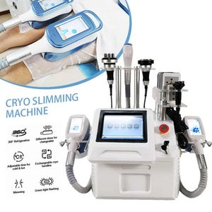 Annan skönhetsutrustning Hot Cryolipolysis Fat Freeze Slim 360 ° Cryo Freezing Machine Diode Lipo Cavitation Ultraljud Body Slim Beauty Equipm