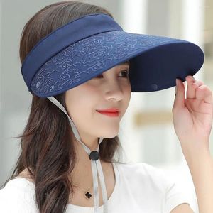 Berets Wide Brim Men Hiking Hats With Neck Flap Letter Removable Baseball Cap Cover Face Women Sun Summer Sunscreen Caps