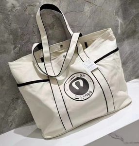 2024 New Lul Cross Border 22l Canvas Handbag Counter Bag Bag Bag Yoga Sports Beach Bag Outdoor Bag