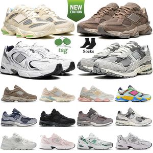 new balance shoes 2002r nb 9060 B2002R Designer Shoes  running shoes Mushroom Bricks Wood Quartz Grey Black Castlerock Grey mens Pack Phantom sports mens trainers 2002 R【code ：L】