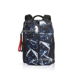 Mens Chestbag Designer Fashion Backpack TUMIIS TUMIISbag Top Initials Tahoe Collection Trendy Fashionable Printed Computer Travel 798677 1 YLBK