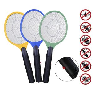 Zappers New Electric Mosquito Killer Cordless Rechargeable Fly Mosquito Swatter Bug Swatter Racket Anti Mosquito Swatter EU Plug 1PCS