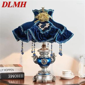 Table Lamps DLMH Desk LED Contemporary Nordic Luxury Decoration Resin Light For Home Bedside