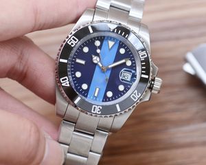 Designer Watch Classic Sapphire Boutique Men's Watch 316 rostfritt stålrem avancerad automatisk mekanisk rörelse Mineral Tempered Glass 40mm