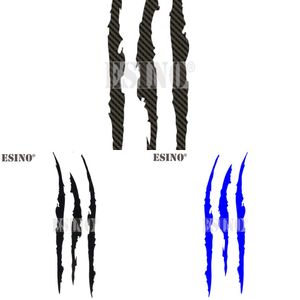 New Car Styling Ghost Claw Scratch Stripe Marks Headlight Auto Body Decorative Stickers PVC Carving Vinyl Decal