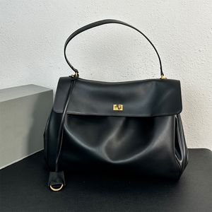 Высококачественные сумки для кожи для кожи дизайнер для женщин черная роскошная сумочка женщина причинная простая модная сумма Большая большая дизайнерская сумка настоящая кожаная судно