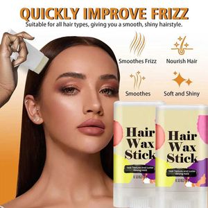 Pomades Waxes Hair Wax Stick Professional Cutting Art Edge Control Styling Curling Fixed Fluffy Melting Band Travel Wig Installation Kit Q240506