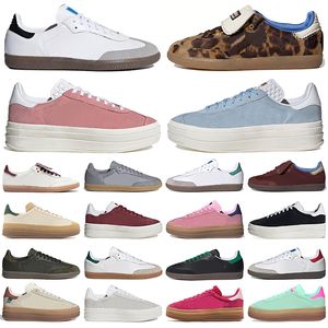 2024 Scarpe casual designer uomini donne og classiche sneaker bianche nere bonner leopard walse crema esterno sptors fashion show euro 36-45