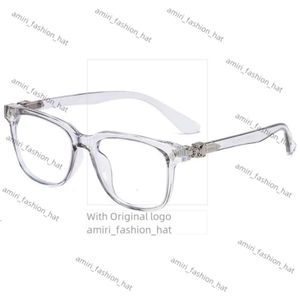 Krom güneş gözlüğü tasarımcısı cha gözlükleri çerçeve kromlar marka güneş gözlüğü erkekler için kadınlar moda yuvarlak yüz tr90 göz koruma kalp gözlük çerçeveleri 2561