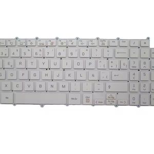 Клавиатура для LG 15Z90N-V.AR52Y 15Z90N-VR50K 15Z90N-U.ARS5U1 15Z90N-R.AAS8U1 15Z95N 15Z95N-G.AA78B 15Z90C Испанский белый