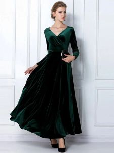 Dresses 2023 Autumn Velvet Maxi Dress Women Winter Long Party Dress Ladies A Line Velour Elegant Dress for Women 3XL