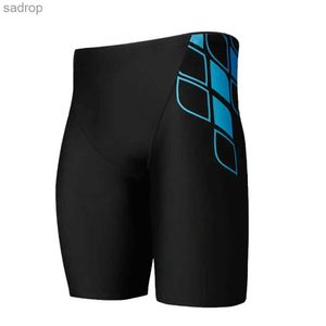 Swimwear maschile 2024 Mens Swimming Jammer Sports Training Swimsuit costume da bagno corto impermeabile surf sul surfing jammer Beach Shorts xw