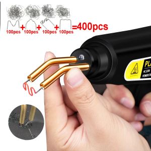 Lassers 70W Hot Stapler Car Bumper Repair Plastic Welding Machine Kit Heat Gun Plastic Welder Garage Tool Plastic Soldering Iron