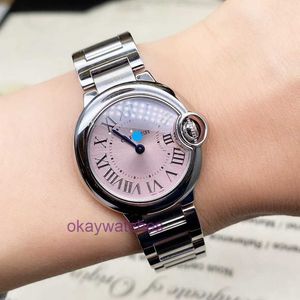 Crater Automatic Mechanical Unisex Watches New 28mm Womens Blue Balloon Series Small Powder Quartz Watch W6920038 with Original Box