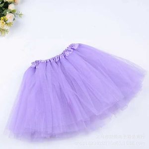 Tutu Dress Baby Girl Girl Color sólido Tutu Salia Crianças Princesa Meninas Salia de aniversário Saias de aniversário 2-8y Salia de dança Girls Skirt Body Tutu Skirt D240507