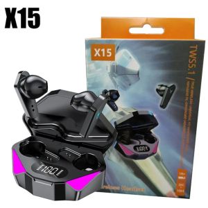 X15 Wireless TWS Gaming In-ear Earphone Mini Headphones Low Latency Noise Cancellation Earbuds for Girls Boys