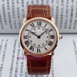 Crater Automatic Mechanical Unisex Watches New London Series Rose Gold Quartz 29mm Womens Watch with Original Box