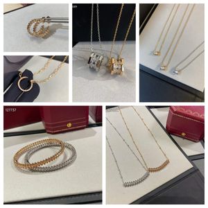 Bracciale di design di alta qualità Bracciale gioiello di lusso Bracciale di marca Diamond oro a piantatura per donne uomini classici braccialetti da festa braccialetti