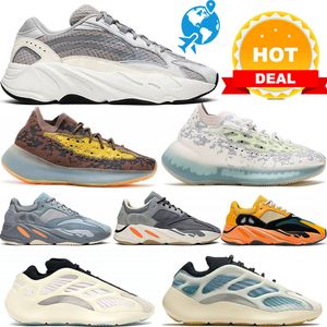 700 Men Women Running Shoes 700s V1 V2 V3 Hi-Res Inertia Blue Wave Runner Red Enflame Amber Faded Azure Dark GIow Azael Alvah Mens Trainers Sports Sneakers