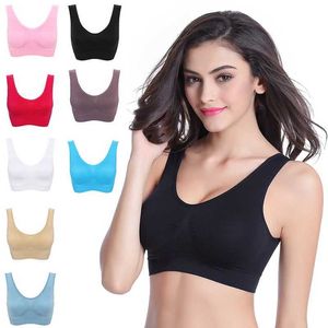 Bras Plus size womens seamless bra with padding up to 4XL 5XL Bralette push up bra wireless active fashion lingerieL2405