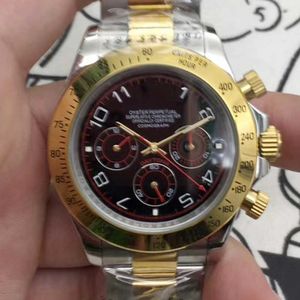 Designer Watch reloj watches AAA Mechanical watch Lao Jia black count six pin fully automatic mechanical watch dl05