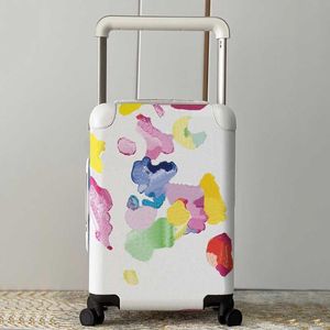 10A Fashion Wheel Bag dla lekkich i projektantów Men Travel Trolley Case Walizka bagaż bagażowy Kobiet Projektantka Uniwersalna walizka C Dgxo