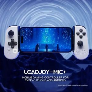 S LeadJoy M1C+Mobile Game Board Game Controller Lämplig för iPhone 15 Android 3DS Simulator Cloud Games With Hall Effect Joystick J0507