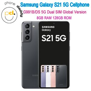 Samsung Galaxy S21 G991B/DS 6.2" ROM 128GB RAM 8GB Snapdragon 888 NFC Triple Rear Camera Octa Core Original Samsung 5G Dual SIM Dual Standby Cell Phone