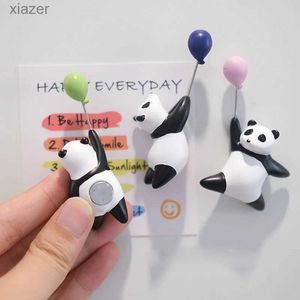 Kylmagneter söt och intressant röd panda kylmedelsmagnet souvenir fotvägg magnet kinesisk stil kylmedelsmagnet gåva wx