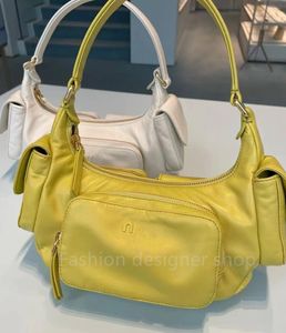 Дизайнерская сумка подарок для женщин высокий качество сладкая крутая девушка сумочка Y2K Vintage Pocket Miuii верхняя ручка сумки для карманной сумки для кармана Muiii