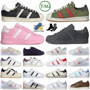 Superstar Black White Teenage Turtles XLG Pink Sylla Grey Dark Brown W Ayoon Green Taupe Blue Women and Men Casual Shoes3oqr#