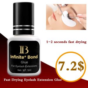 Ресницы 1 бутылка IB Infinite Plus Bond Glue For Enselash Extensions Corea Beauty Health Black Cola Cap The Lash Eyes False Tools 12s