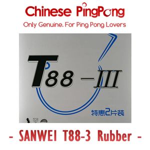 Sanwei T883 Bord Tennisgummi allround typ T88 Hög elastisk ping pong svamp 240422