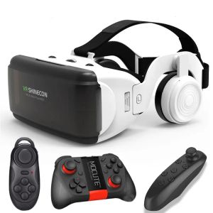 Glasögon VR -glasögon VR Glasögon Hjälm 3D -glasögon Virtual Reality Headset för smarttelefon Smarttelefonglasögon Videospel Viar Binoculars VR