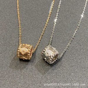 Brand originality Van Foliage Kaleidoscope Necklace Seiko Dew Pendant Chain V Gold jewelry