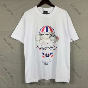 High Street Tide Kith Brand Herren T-Shirts Street View gedruckte kurzärmelige Omorokkanische Fliese für Kith T-Shirt Männer und Frauen Tee Baumwolle 5951