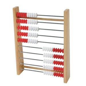 10 Wholesale Wooden Bars Calculation Rack Children Enlightenment Puzzle Fun Toy School Supplies