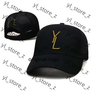 YSL Cap moda luksusowy projektant luksusowy casquette czapka solidna czapka piłka