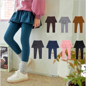 Shorts Warm Spring Cotton Autumn Girls Tight Pants Cake Tights Childrens Tights 3-11 Years OldL2403