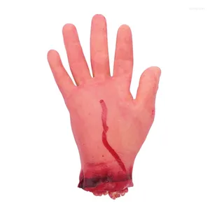 Party Supplies Promotion! Bloody Horror Scary Halloween Prop Fake Severed Life Size Arm Hand House 19 X 10.5cm