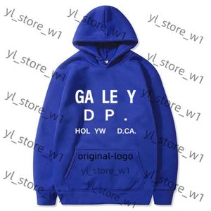 GalleryDept Hoodie Дизайнерские толстые толчки мужчины женские женские галереи капюшона камуфляж