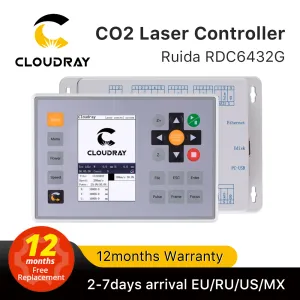 Controller Clouday Ruida RDC6432 CO2 Laser Controller System for Laser Engraving Cutting Machine Replace AWC708S Ruida 6442S Ruida Leetro