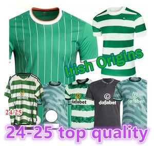 23 24 25 Celts Soccer Jerseys Home Away Edouard Celtic FC 2023 2024 Joseph Football Shirt Elyounsi Turnbull Eti Christie Jota Griffiths Forrest Gueye689