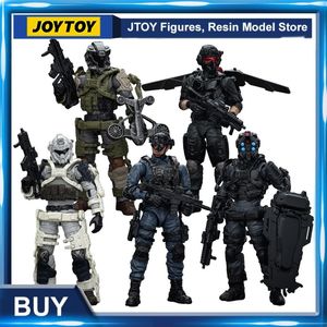 Pre-Order JOYTOY 1/18 Military Action Figures Yearly Army Builder Promotion Pack 32-36 Anime Collection Model Toy Gift 240506