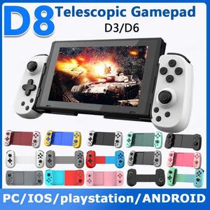 KS D8 Wireless BT Stretchable Controller Gamepad för Android iOS -enhet Joystick Control för Switch PC Video Games Console J240507